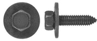 Black Hex Head Body Bolts - 3/8-16 X 1 1/2" 9/16" Hex Head: 25 per Bag