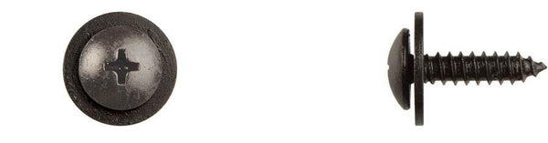 Black Phil Truss Trim Screws - 4.8-1.61 x 19mm 16mm L/Washer: 25 per Bag