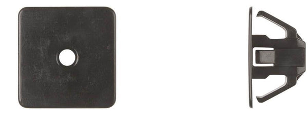 Black Nylon Spacer Grommets - 10 Screw Headlight To Grille: 10 per Bag