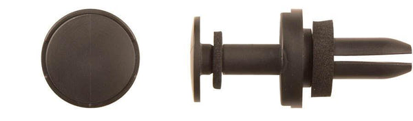 Black Nylon Rear Bumper Ret - 8mm Hole Size 21mm Stem Length: 10 per Bag