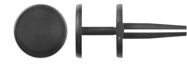 Black Nylon Sill Mldg Ret - 1/4" Hole Size 1" Stem Length: 15 per Bag