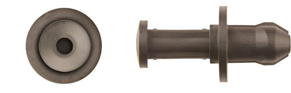 Black Nylon Radiator Retainers - 10mm Hole Size 16mm Stem Lgth: 25 per Bag
