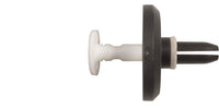 Black/White Nylon Bumper Ret - 8.5mm Hole 34mm Flange Dia: 10 per Bag