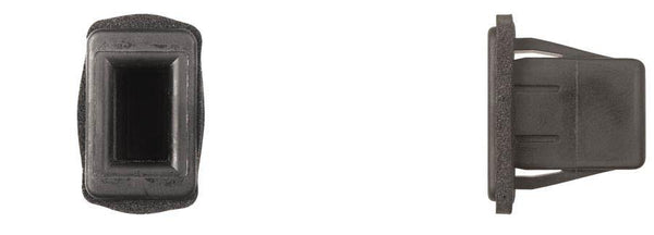 Black Nylon Light Housing Nuts - 9 x 16mm Hole Size 17mm Stem: 15 per Bag