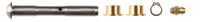 Door Hinge Pin & Bushing Kit - Greaseable Stainless Steel: 1 per Kit