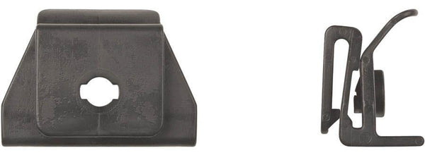Black Nylon Bumper Cover Clips - 25mm Wide 34mm Length: 5 per Bag