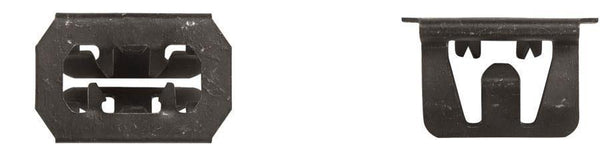 Black Bumper Cover Fasteners - 5/8" Width 1" Length: 15 per Bag
