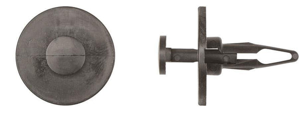 Black Nylon Bumper Fascia Ret - 3/8" Hole Size 15/16" Stem: 25 per Bag