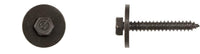 Black Hex Head Sems Screws - 4.2-1.41 x 30mm 17mm L/Washer: 15 per Bag