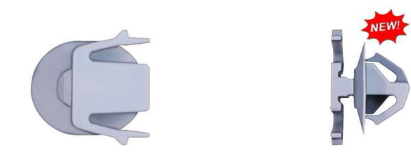 Blue Rocker Panel Mldg Clips - 15mm OA Height 9mm Stem Lgth: 15 per Bag