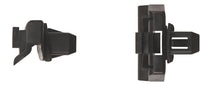 Black Nylon Bumper Mldg Clips - 9mm Hole Size 13mm Stem Length: 10 per Bag