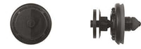 Black Nylon Door Panel Clips - 8mm Hole Size 10.5mm Stem Lgth: 25 per Bag