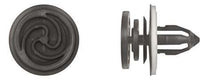Black Nylon Door Panel Clips - 10mm Hole Size 19mm Stem Lgth: 25 per Bag