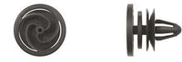 Black Nylon Trim Panel Ret - 8mm Hole Size 12.5mm Stem Lgth: 25 per Bag