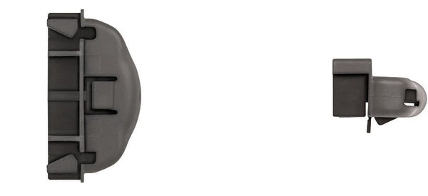 Black Nylon Bumper Filler Clip - O.A. 17mm Height 30mm Length: 10 per Bag