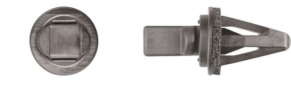 Black Nylon Rear Bumper Retainer - 12.5mm Hole Size 21mm Stem: 10 per Bag