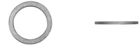 Aluminum Oil Drain Plug Gasket - 18mm ID 24mm OD 1.5mm Thick: 25 per Bag