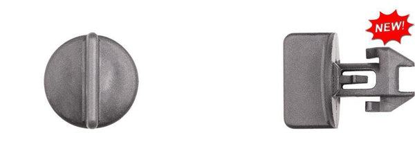 Black Nylon Twist Lock Ret - 6.5 x 12mm Hole Size: 25 per Bag