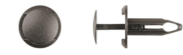 Black Nylon Fascia Retainers - 7mm Hole 23mm Stem Length: 25 per Bag