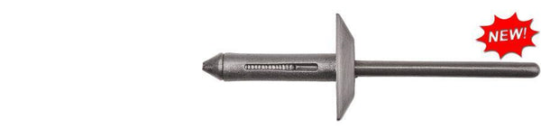 Black Nylon Blind Rivets - 5/32" Hole G/R 7/64"-7/32": 50 per Bag
