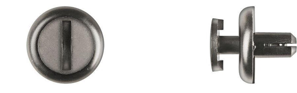 Black Nylon Fender Liner Ret - 7mm Hole Size 11mm Stem Length: 15 per Bag