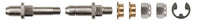 Door Hinge Pin & Bushing Kit - Ext Cab Rear S/Steel Pins: 1 per Kit
