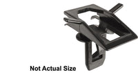Black Nylon Moulding Clips - Windshield Upper Garnish: 10 per Bag