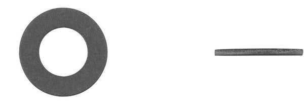Black Fiber Oil Drain Gaskets - 12mm ID 22mm OD 2mm Thick: 50 per Bag