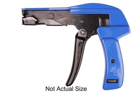 Blue Metal Cable Tie Tool - Pull Up to .189" W Cable Ties: 1 per Ea