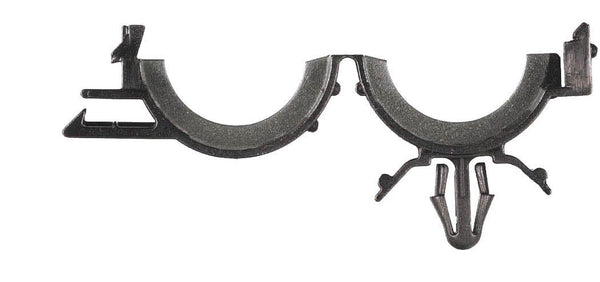 Black Nylon Routing Clips - 3/4" ID 1" OD Loom: 25 per Bag