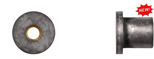 Black Rubber Well Nuts - 5/16-18 Screw Size 19/32" Lgth: 15 per Bag