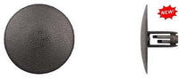 Black Insulation Retainers - 6.5mm Hole Size 13 Stem Length: 10 per Bag
