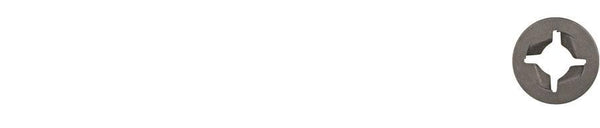 Black Push On Bolt Retainers - #10 Threaded Stud 7/16" OD: 100 per Bag