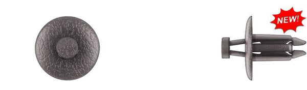 Black Nylon Interior Ret - 7mm Hole Size 14mm Stem Lgth: 15 per Bag