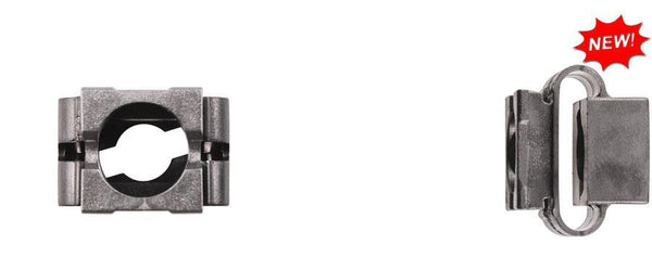 Black Skid Shield Grommets - 6mm Stud Size 20mm O.A. Width: 10 per Bag