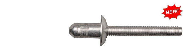All Steel F150 Ford Pop Rivets - 6.3mm Dia 13mm Flange Size: 10 per Bag
