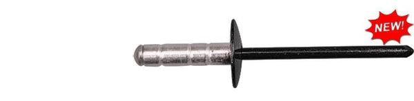 Aluminum Steel Specialty Rivet - 5/32" Diameter 15/32" Flange: 25 per Bag