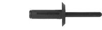 Black Nylon Blind Rivets - 9/32" Dia 3/32"-15/64" G/R: 25 per Bag