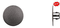 Black Nylon Hood Insulator Ret - 10mm Hole 8mm Stem Lgth: 15 per Bag