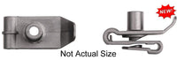 Black Nylon "U" Nuts - 14 Screw Size P/R Up to 3mm: 10 per Bag