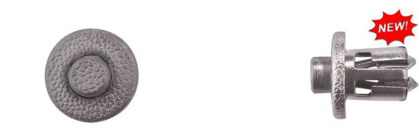 Black Nylon Cowl Vent Ret - 10mm Hole Size 12mm Stem Lgth: 10 per Bag