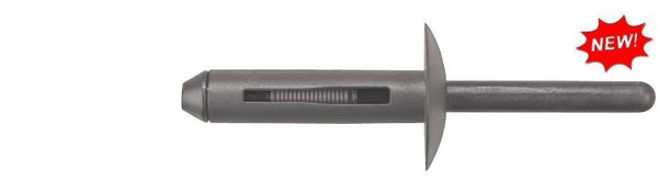 Black Nylon Blind Rivets - 1/4" Dia  G/R 5/32 - 3/8": 25 per Bag