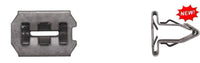 Black Grille Assembly Retainer - 17.50 x 25mm Head Size: 10 per Bag