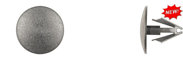 Black Nylon Front Fender Ret - 8mm Hole Size 15mm Stem Length: 50 per Bag