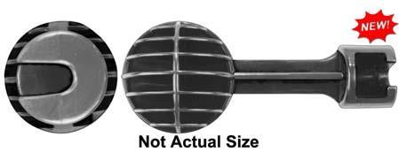 Black Dent Glue Tab Puller - Use With PDR Glue Tabs: 1 per Ea