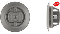 Black Nylon Moulding Retainers - 22mm Hole 11mm Stem Length: 10 per Bag