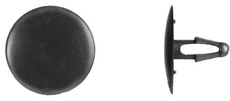 Black Nylon Hood Insulation Retainer 7mm (9/32") Hole Size 19mm Stem Length 30mm Head Diameter  Dir Repl Toyota 90467-09008 1950PK 25 Per Bag