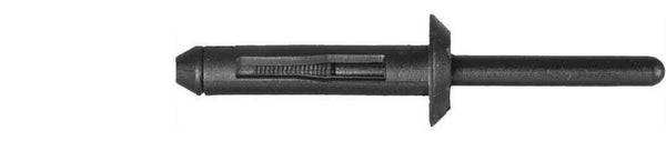 Black Nylon Blind Rivets - 15/64" Dia G/R 11/64 - 11/32": 25 per Bag