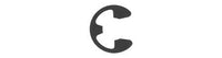 "E" Type Retaining Rings - 3/8"/Shft Dia .303"/Grve Dia: 100 per Bag