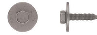 Black Hex Head Body Bolts - 6-1.00 x 25mm 24mm O.D.: 25 per Bag